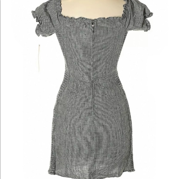 Reformation Miami Mini Dress in gingham NWT - Picture 4 of 4